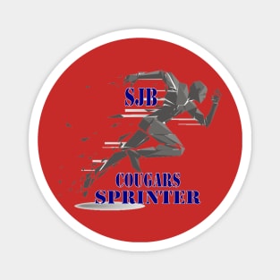 SJB Cougars sprinter Magnet